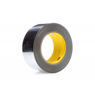 3M 363 Nastro di alluminio rinforzato con tessuto di vetro, 50 mm x 33 m
