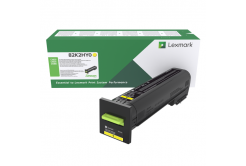 Lexmark 72K2XYE giallo (yellow) toner originale