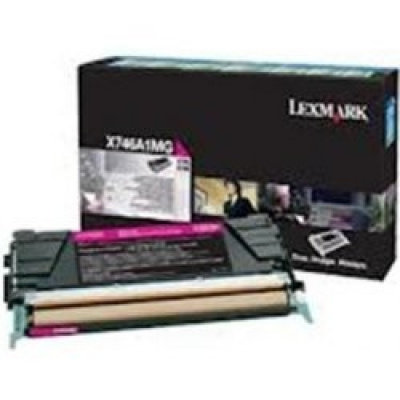Lexmark X746A1MG magenta toner originale