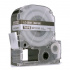 Epson LK-5SBM, SM18X, C53S672094, 18mm x 9m, testo nera / opaco sfondo argento, nastro compatibile