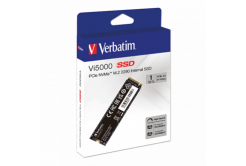 Interní disk SSD Verbatim interní NVMe, 1000GB, Vi5000 M.2, 31826, 5000 MB/s-R, 4500 MB/s-W