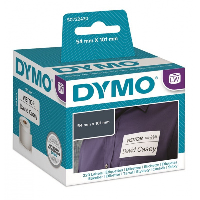 Dymo 99014, S0722430, 54mm x 101mm, bianco etichette di carta