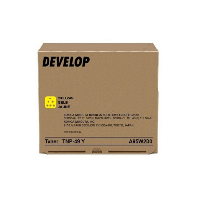 Develop TNP-49Y A95W2D0 giallo (yellow) toner originale