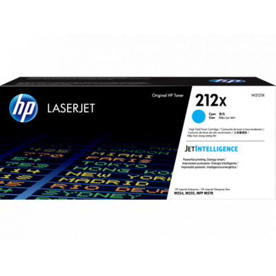 HP 212X W2121X ciano (cyan) toner originale