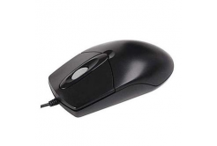 A4Tech Mouse OP-760 Black, 800DPI, ottica, 3sp\., wired USB, nero, classico