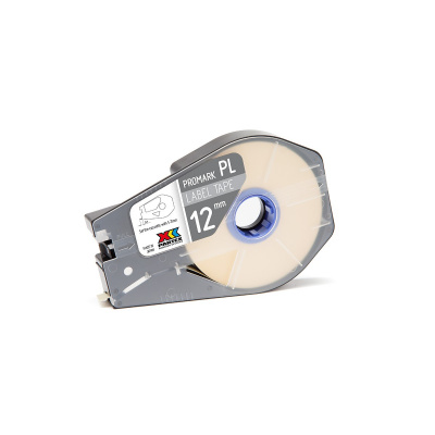 Partex PROMARK-PL120CN9, bianco nastro autoadesivo,12mmx30m