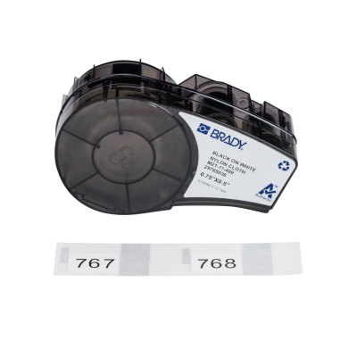 Brady M21-11-499 / 152090, 19.05 mm, Nylon, testo nera / sfondo bianco