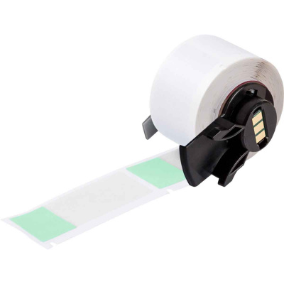 Brady PTL-21-427-GR / 018513, Self-laminating Vinyl Labels, 25.40 mm x 63.50 mm
