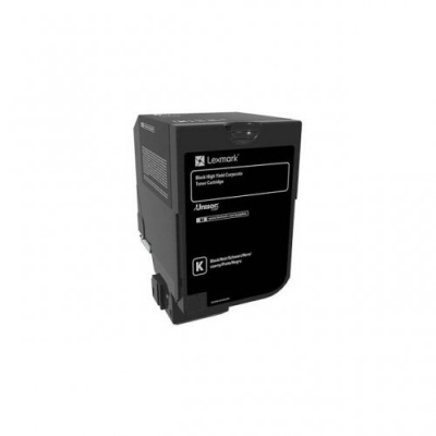 Lexmark 74C2HKE nero (black) toner originale