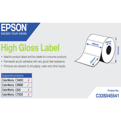 Epson C33S045541 label roll, normal paper, 102x152mm