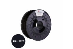 C-Tech 3DF-P-PLA1.75-9017 3D filamento, PREMIUM LINE, PLA, dopravní černá, RAL9017, 1,75mm, 1kg