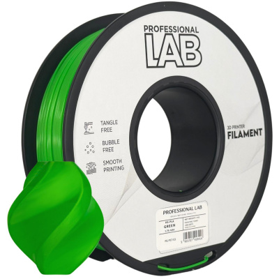 Professional Lab FG-P17-E1, 3D filamento, HS-PLA, 1,75mm, 1000g, Verde (Green)