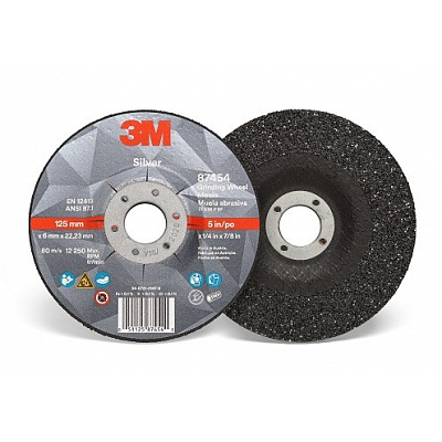 Disco abrasivo 3M Silver T27 125 mm x 7 mm
