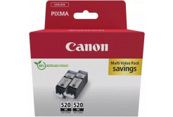 Canon PGI-520 2932B019 nero (black) set di cartucce originali