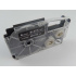 Nastro compatibile con Casio XR-6ABK, 6mm x 8m testo bianco / sfondo nera
