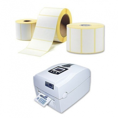 Etichette autoadesive rimovibili 100x60 mm, 1000pz, termico, rotolo