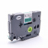 Nastro compatibile con Brother TZe-V721, 9mm x 5,5m, testo nera / sfondo verde, vinile