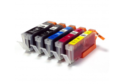 Canon CLI-551 Bk, C,M,Y + PGI-550Bk multipack cartuccia compatibile