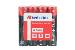 Verbatim 49500, Batteria alcalina usa e getta, AA, AAA, 1.5V, lamine, 4-pack, 49500