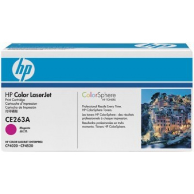 HP 648A CE263A magenta toner originale