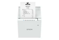 Epson TM-m30III C31CK50111 stampante per ricevute, USB, USB-C, Ethernet, 8 dots/mm (203 dpi), cutter, white