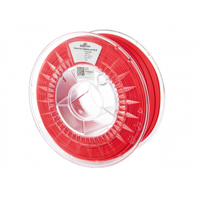 Spectrum 81559 3D filamento, SafeGuard PLA, 1,75mm, 1000g, Rosso (True red)