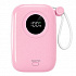 Powerton ENERGY PASTEL EDITION Power bank 10000mAh, 2x USB-C, 22.5W, cavo integrato, rosa