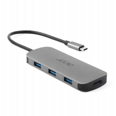 Dongle USB-C Acer 7 in 1 (HDMI, DP, USB, RJ)