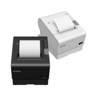 Epson TM-T88VI C31CE94102 stampante per ricevute, USB + ether., buzzer, bianco, con la fonte