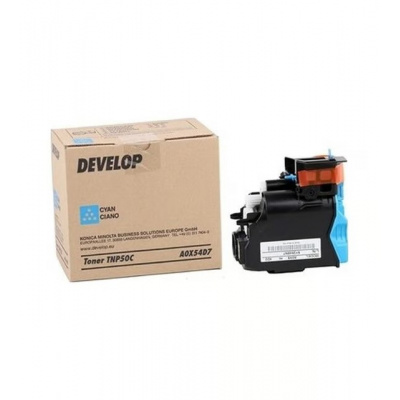 Develop TNP-50C A0X54D7 ciano (cyan) toner originale