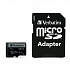 Verbatim paměťová karta Pro MicroSD, 128GB, micro SDXC, 47044, UHS 3 (U3), s adattatoreem
