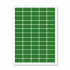 Etichette autoadesive 38 x 21,2 mm, 65 etichette, A4, 20 fogli, verde
