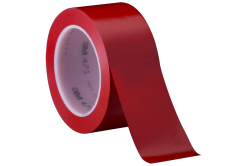 3M 471 PVC adesiva nastro, 100 mm x 33 m, rosso