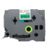Nastro compatibile con Brother TZe-V761, 36mm x 5,5m, testo nera / sfondo verde, vinile