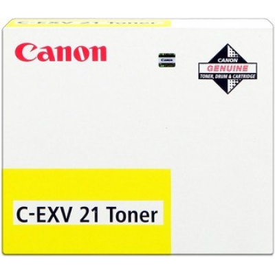 Canon C-EXV21 (0454B002) giallo (yellow) toner originale