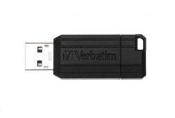 VERBATIM Flash Disk 32GB Store 'n' Go PinStripe, nero