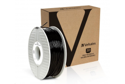 Verbatim 55507 3D filamento, PRIMALLOY, 2,85mm, 500g, 72m, Nero (Black)