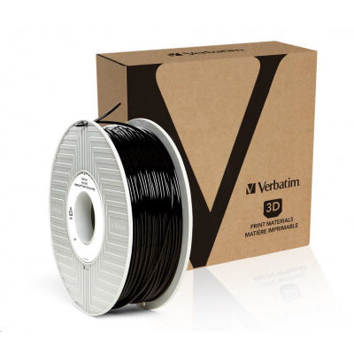 Verbatim 55507 3D filamento, PRIMALLOY, 2,85mm, 500g, 72m, Nero (Black)