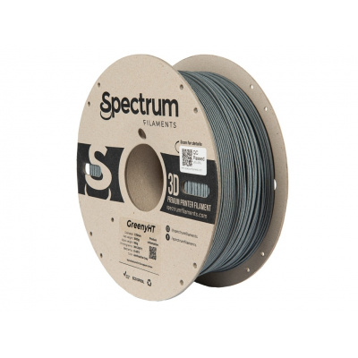 Spectrum 80701 Filamento 3D, greenyHT, 1,75mm, 1000g, Grigio (Anthracite grey)