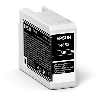 Epson T46S8 C13T46S80N opaco nero (matte black) cartuccia originale