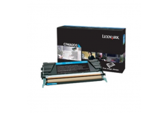 Lexmark C746A3CG ciano (cyan) toner originale