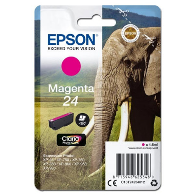 Epson T2423 C13T24234012 magenta (magenta) cartuccia originale