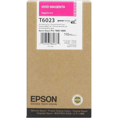 Epson T602300 magenta (vivid magenta) cartuccia originale