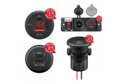 Built-on Enclosure for all USB Panel Install Chargers