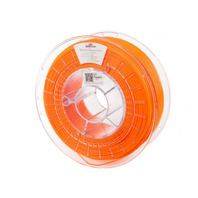 Spectrum 80662 3D filamento, Premium PCTG, 1,75mm, 1000g, Arancione (Pure orange)