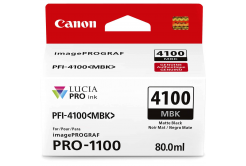 Canon PFI-4100 6776C001 nero opaco (matte black) cartuccia originale