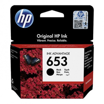 HP 653 3YM75AE nero (black) cartuccia originale