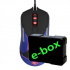 E-blue Mouse Auroza Gaming V2 EMS668BKAA-IU, 5000DPI, ottica, 6sp\., wired USB, nero, gaming, e-box