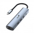 USB (3.0) hub 4-port 31240004400, UH-545, šedý, Genius, 3x USB 3.0, 1x RJ45