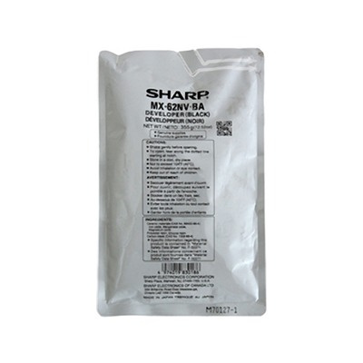 Sharp developer originale MX62GVBA, black, 600000pp\., Sharp MX-6240N, 7040N